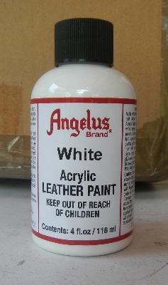Angelus Leather Glas Paint White Angelus Fabric Paint Angelus Glass Paint Turquoise